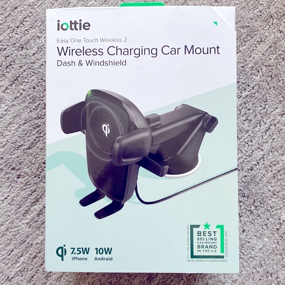 iottie wireless charging car mount dash & windshield - Picture 2 of 14